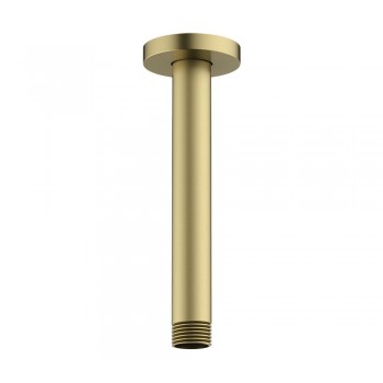 Потолочный кронштейн/трубка для верхнего душа GENEBRE KLOE Brushed Gold матовое золото (167151)